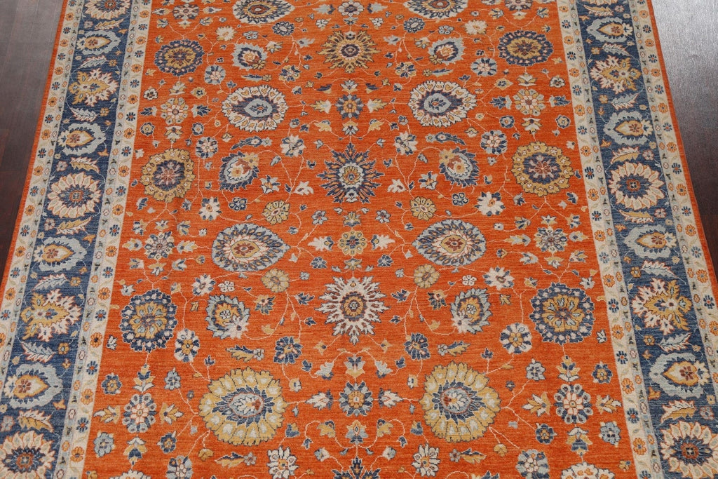 Vegetable Dye Wool Ziegler Oriental Area Rug 9x12