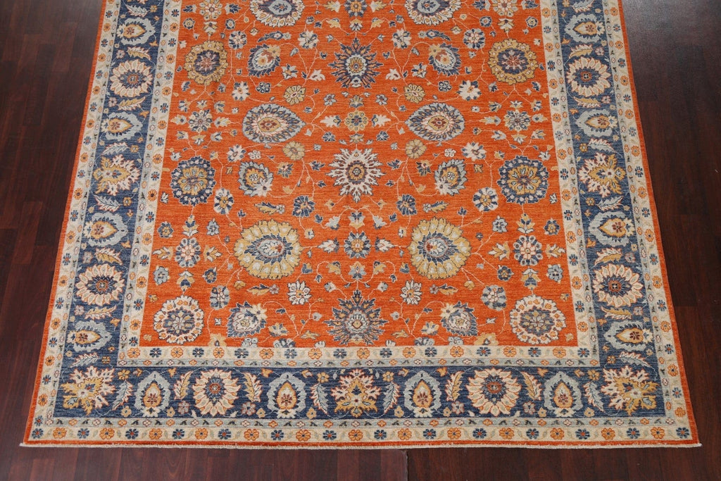 Vegetable Dye Wool Ziegler Oriental Area Rug 9x12