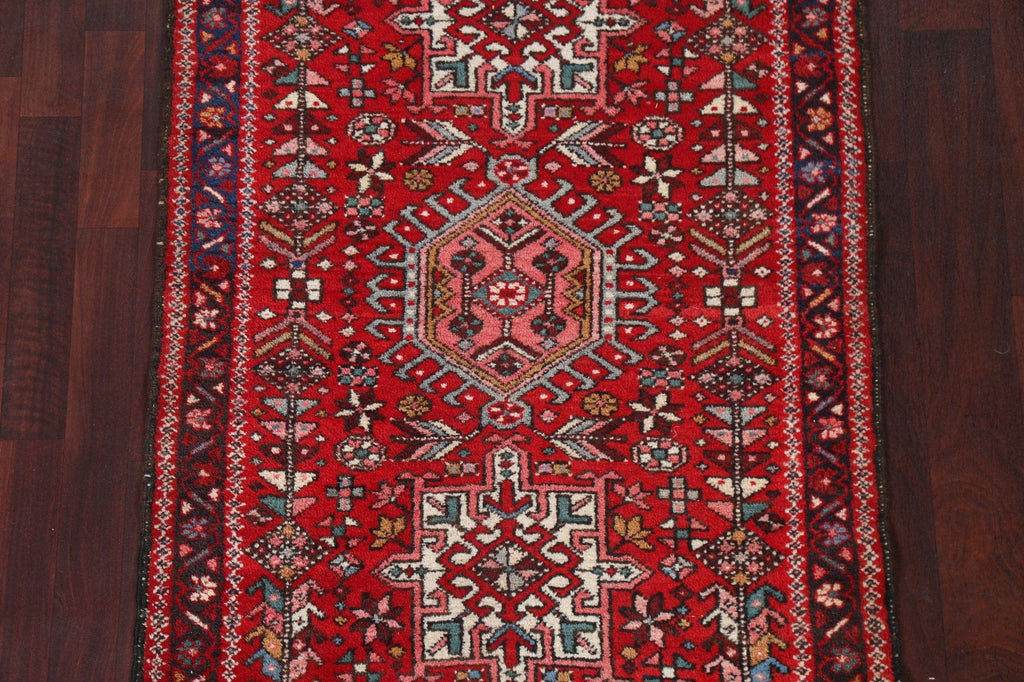 Vegetable Dye Wool Gharajeh Persian Handmade Rug 3x5