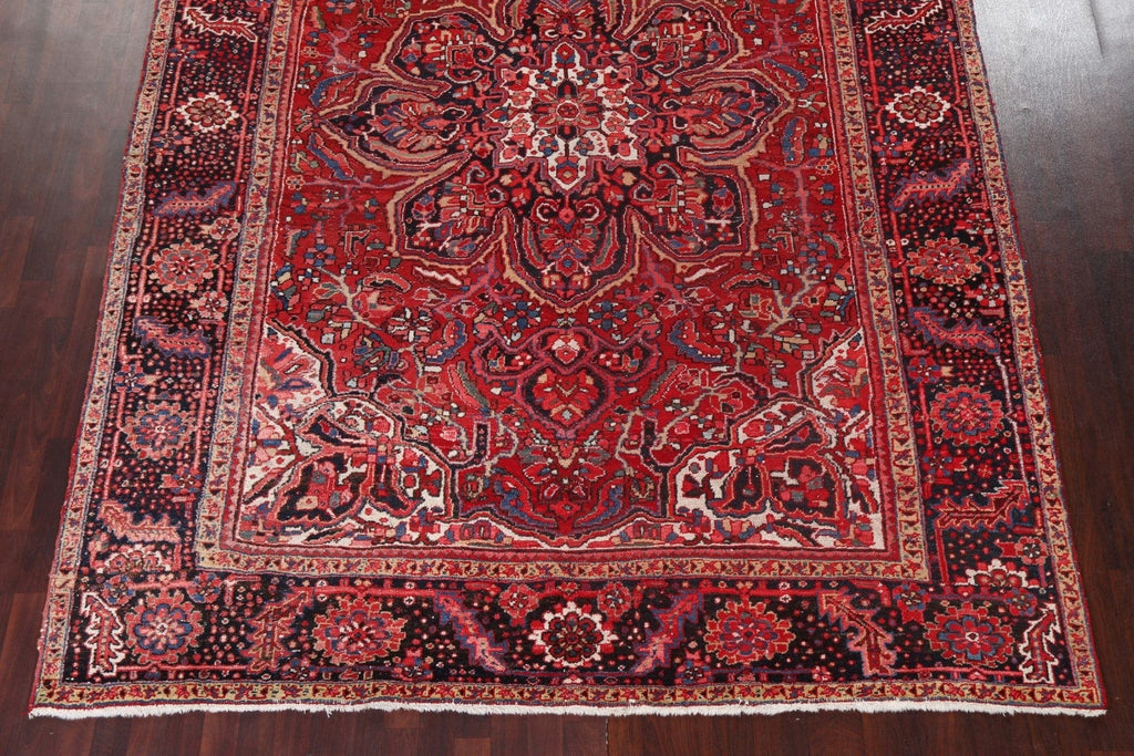 Vintage Handmade Heriz Persian Area Rug 8x12