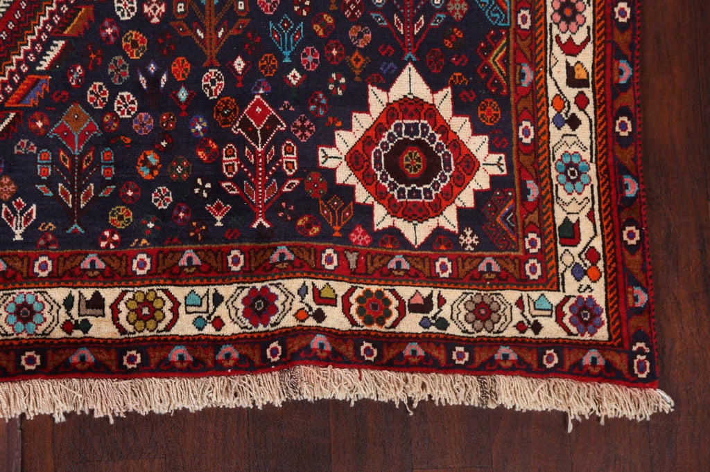 Vegetable Dye Red Shiraz Kashkoli Persian Area Rug 7x11