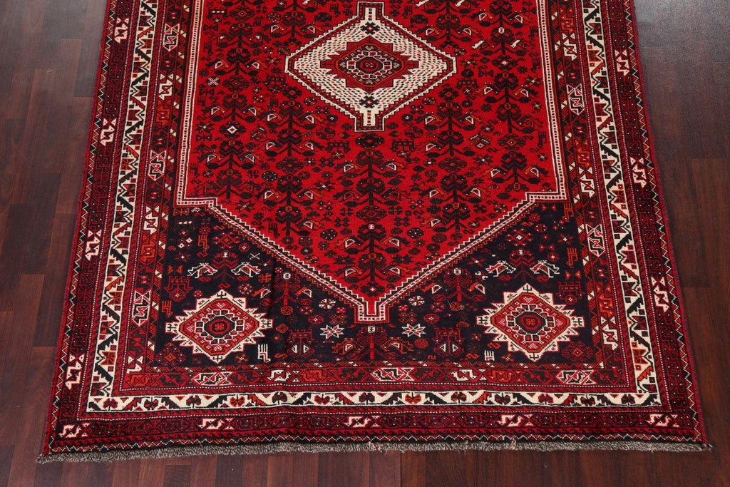 Tribal Vintage Shiraz Persian Area Rug 7x10