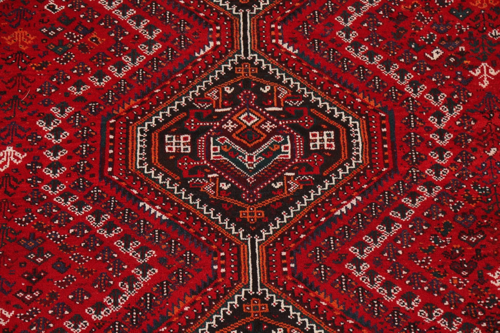 Tribal Geometric Shiraz Persian Area Rug 7x9