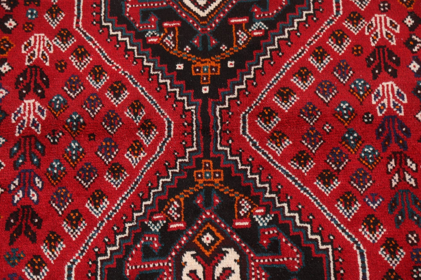 Handmade Tribal Shiraz Persian Area Rug 4x5