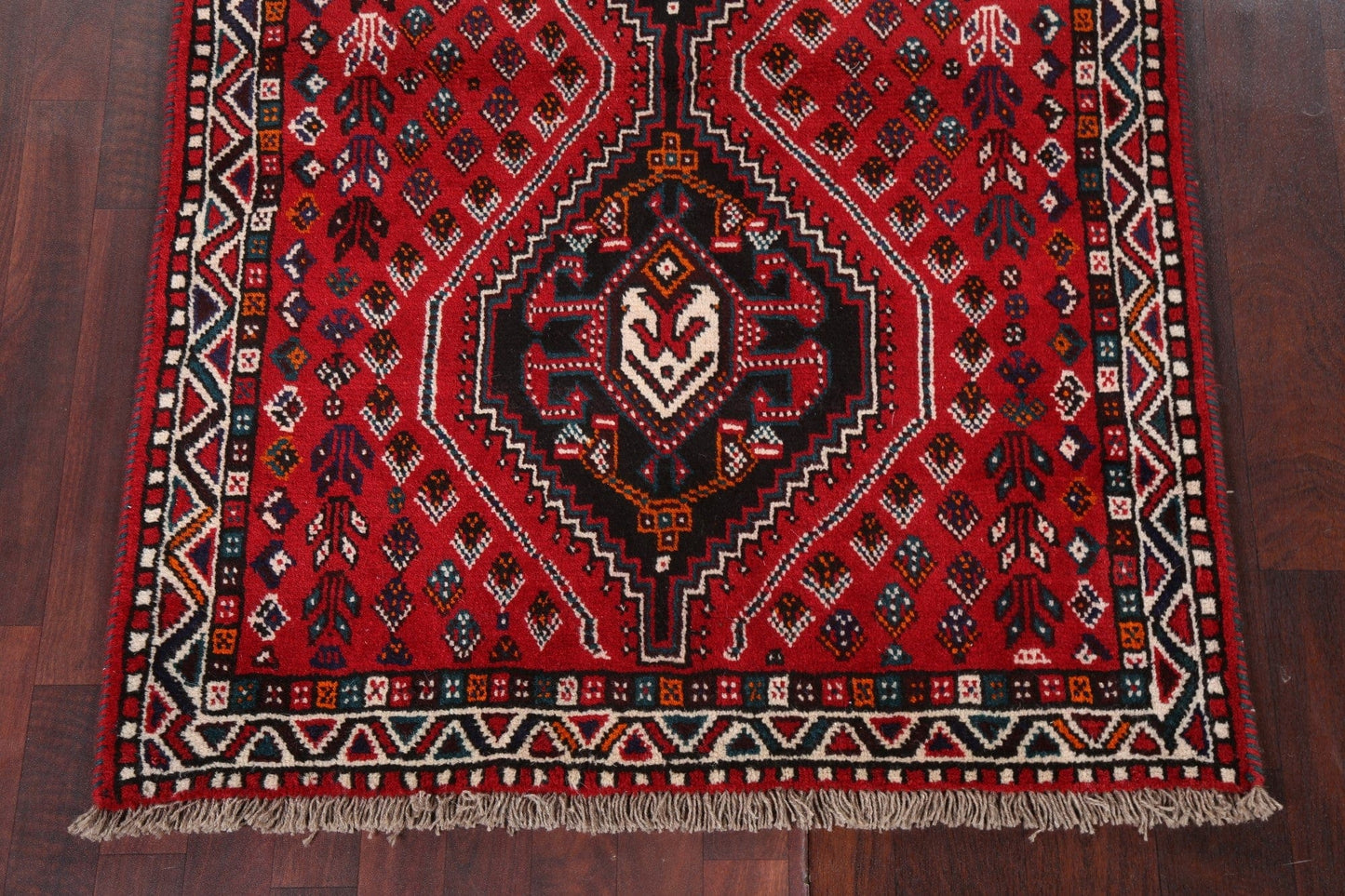 Handmade Tribal Shiraz Persian Area Rug 4x5