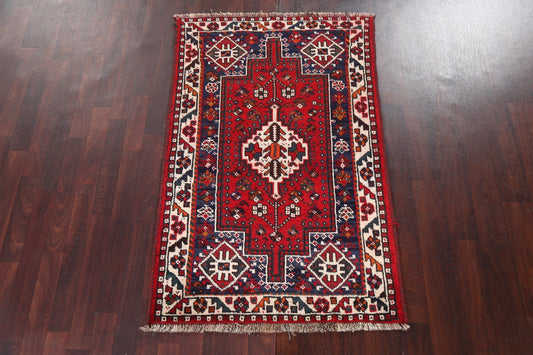 Tribal Geometric Shiraz Persian Area Rug 3x5