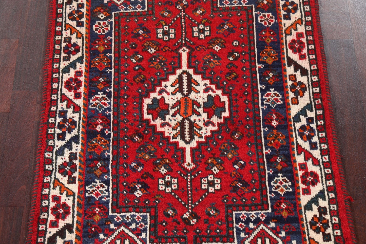 Tribal Geometric Shiraz Persian Area Rug 3x5