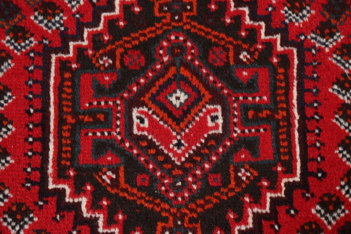 Red Wool Shiraz Persian Handmade Rug 3x4