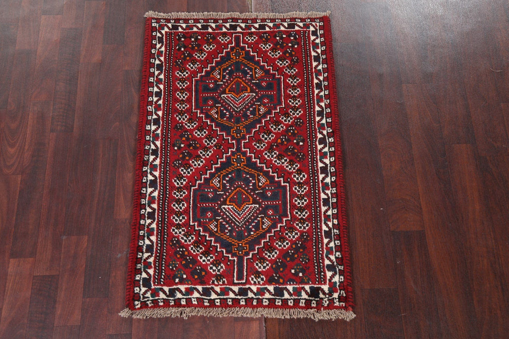 Geometric Shiraz Persian Handmade Rug 2x4