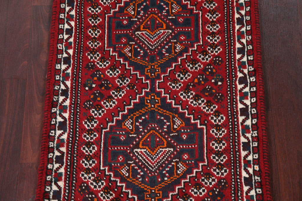 Geometric Shiraz Persian Handmade Rug 2x4