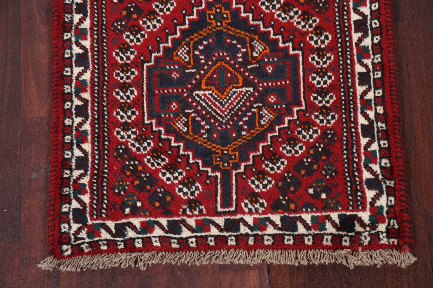 Geometric Shiraz Persian Handmade Rug 2x4