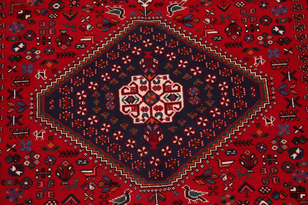Tribal Wool Abadeh Persian Area Rug 7x10