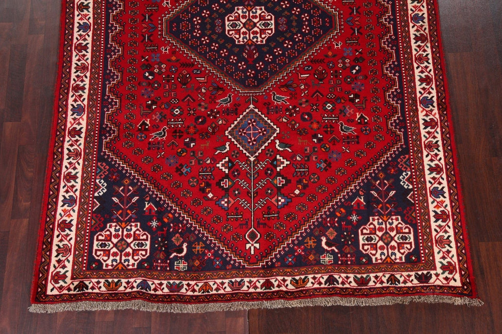 Tribal Wool Abadeh Persian Area Rug 7x10