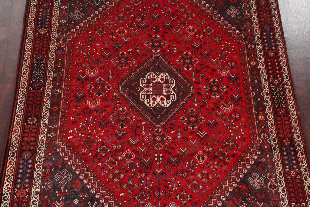 Tribal Geometric Shiraz Persian Area Rug 7x10