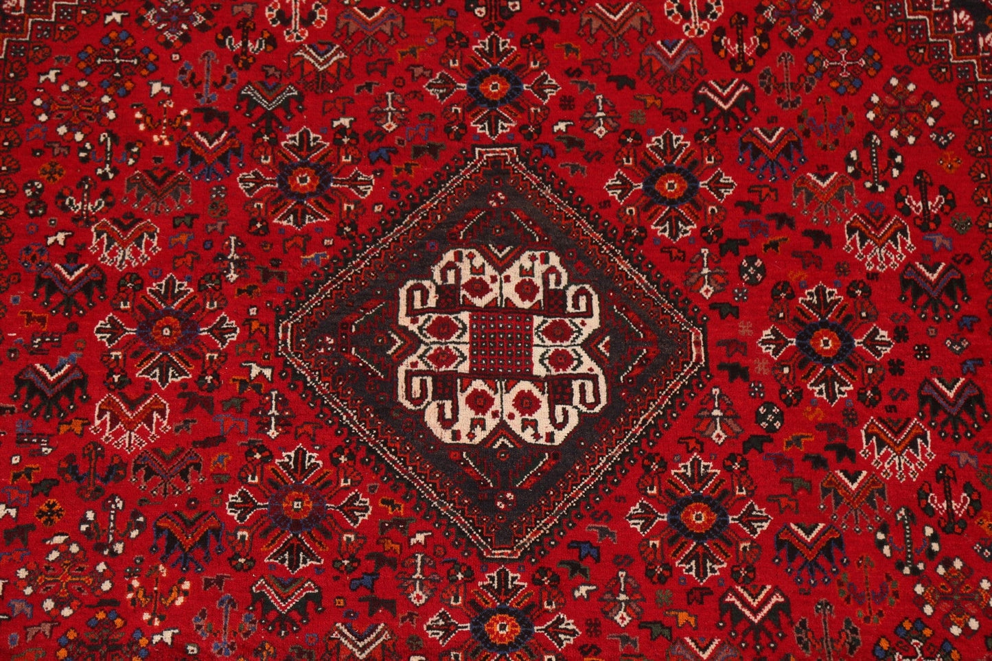 Tribal Geometric Shiraz Persian Area Rug 7x10