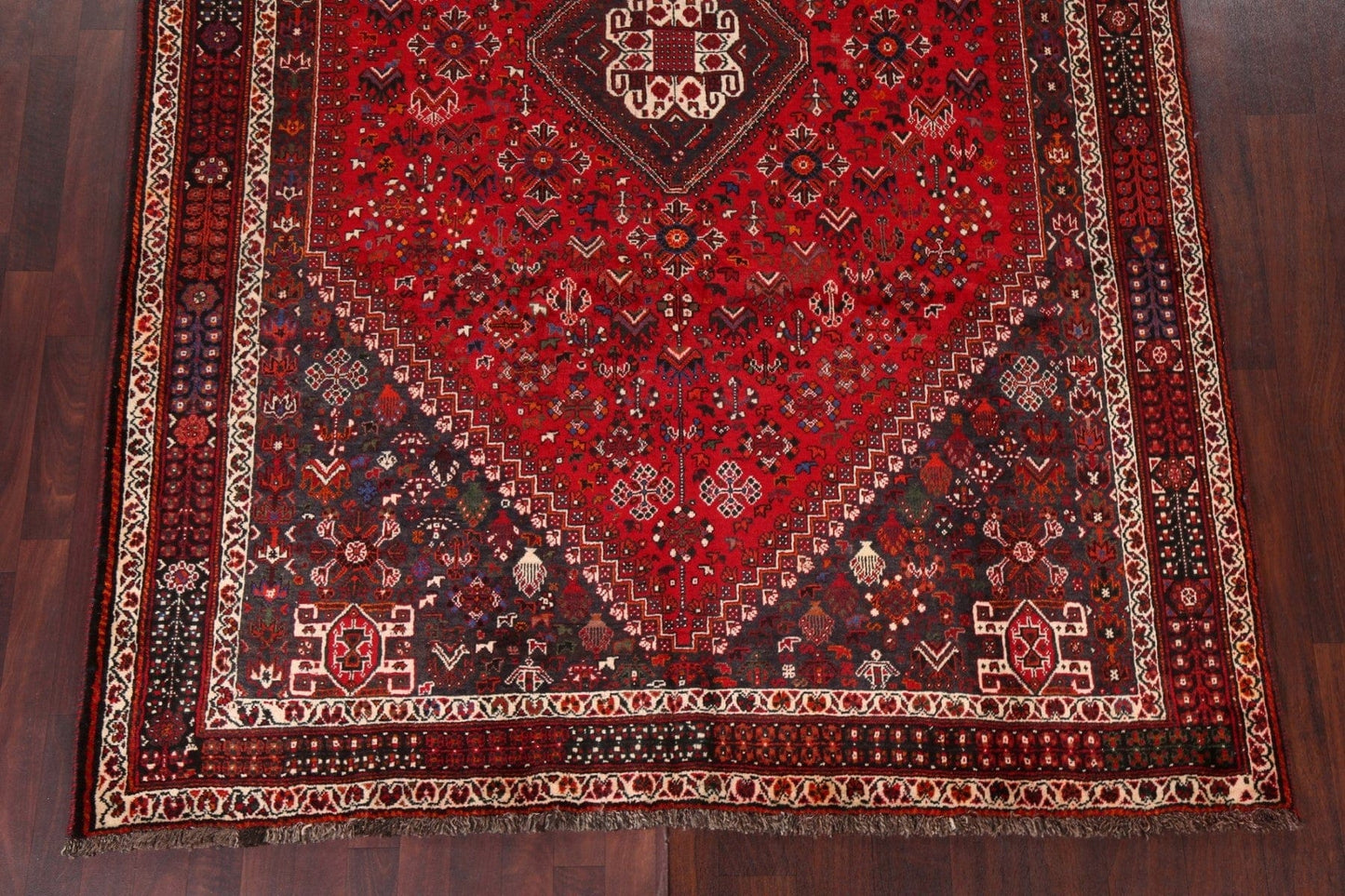 Tribal Geometric Shiraz Persian Area Rug 7x10