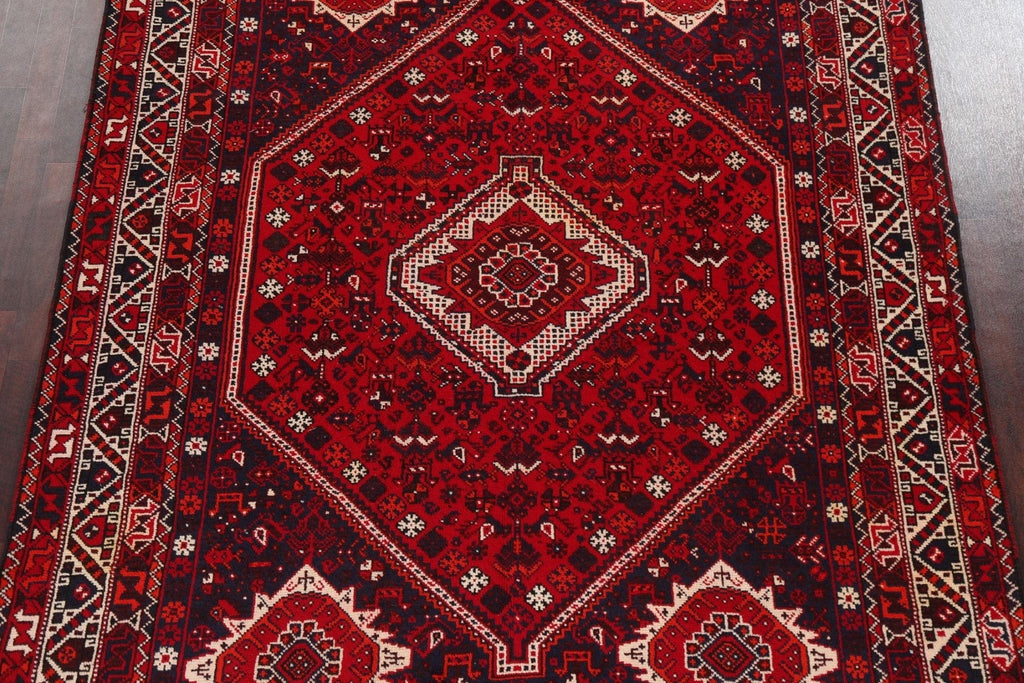 Vintage Wool Shiraz Persian Area Rug 7x10