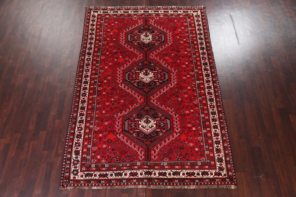 Tribal Geometric Shiraz Persian Area Rug 7x10