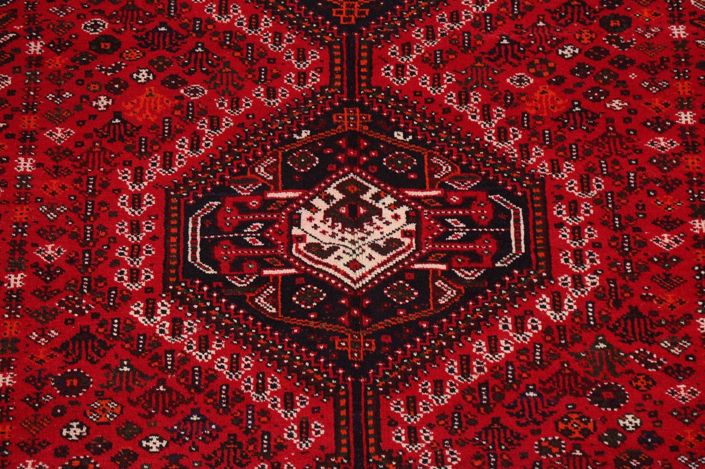 Tribal Geometric Shiraz Persian Area Rug 7x10