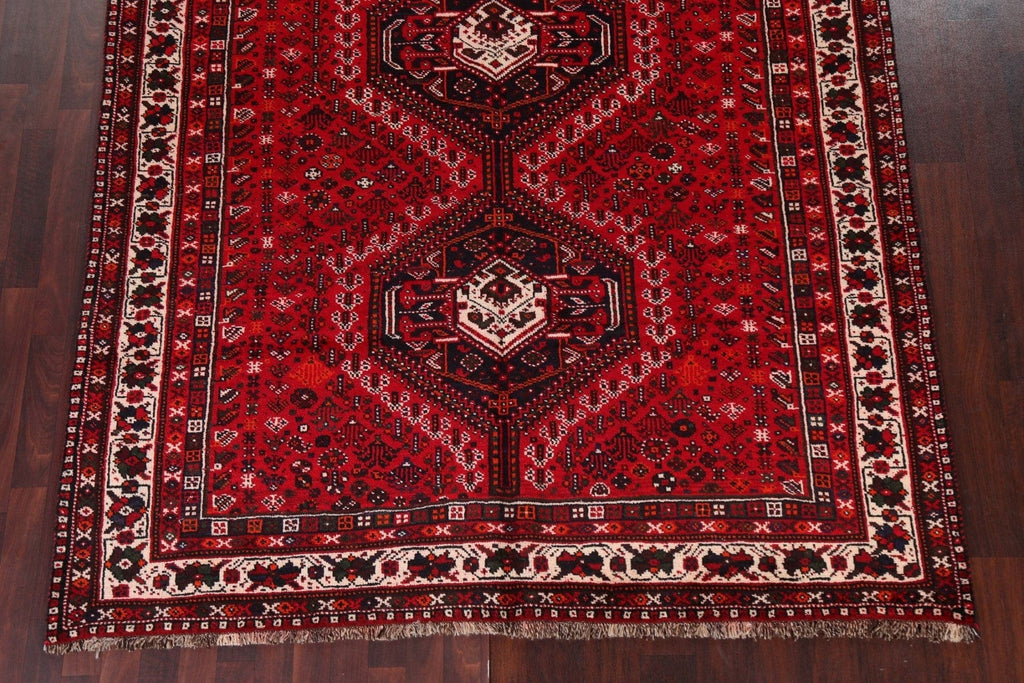 Tribal Geometric Shiraz Persian Area Rug 7x10