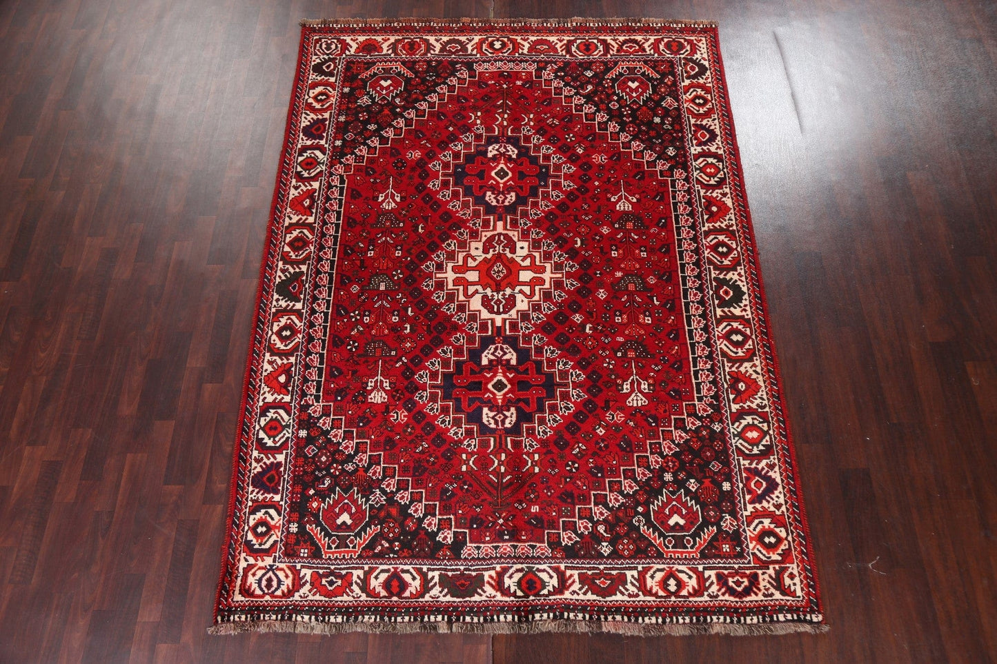 Tribal Handmade Shiraz Persian Area Rug 7x10