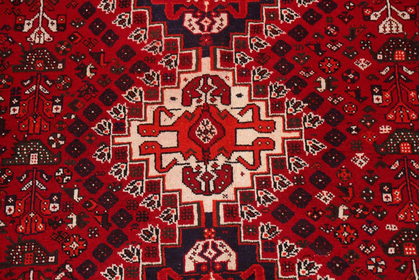 Tribal Handmade Shiraz Persian Area Rug 7x10