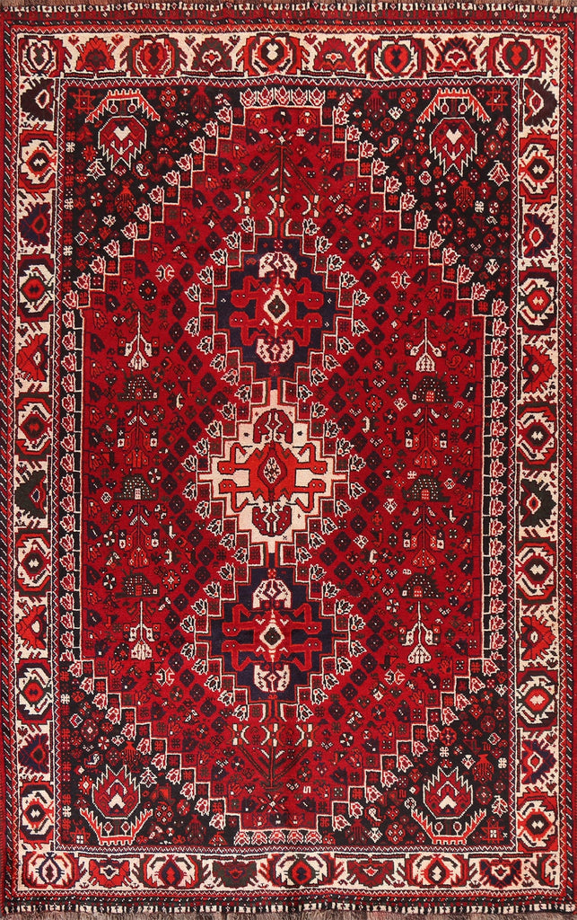 Tribal Handmade Shiraz Persian Area Rug 7x10