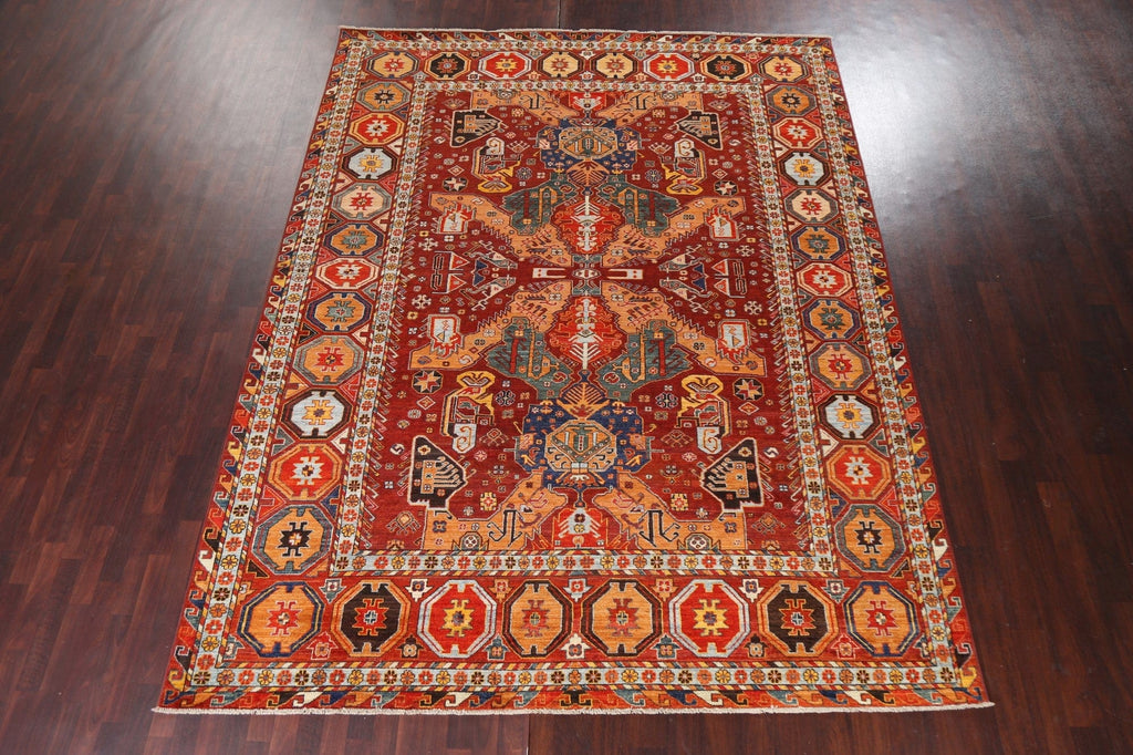 Vegetable Dye Red Ziegler Oriental Area Rug 9x12