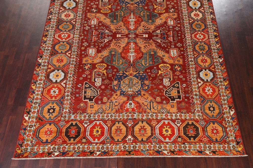 Vegetable Dye Red Ziegler Oriental Area Rug 9x12