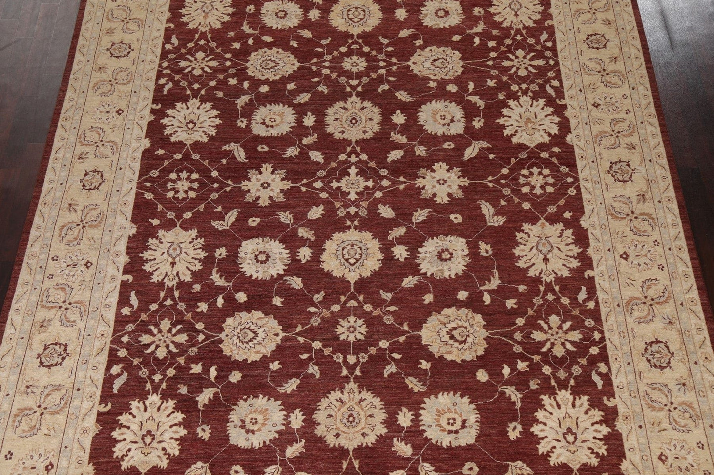 Vegetable Dye Wool Ziegler Oriental Area Rug 9x12