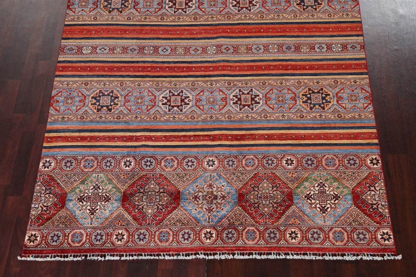 Vegetable Dye Super Kazak Oriental Rug 7x9