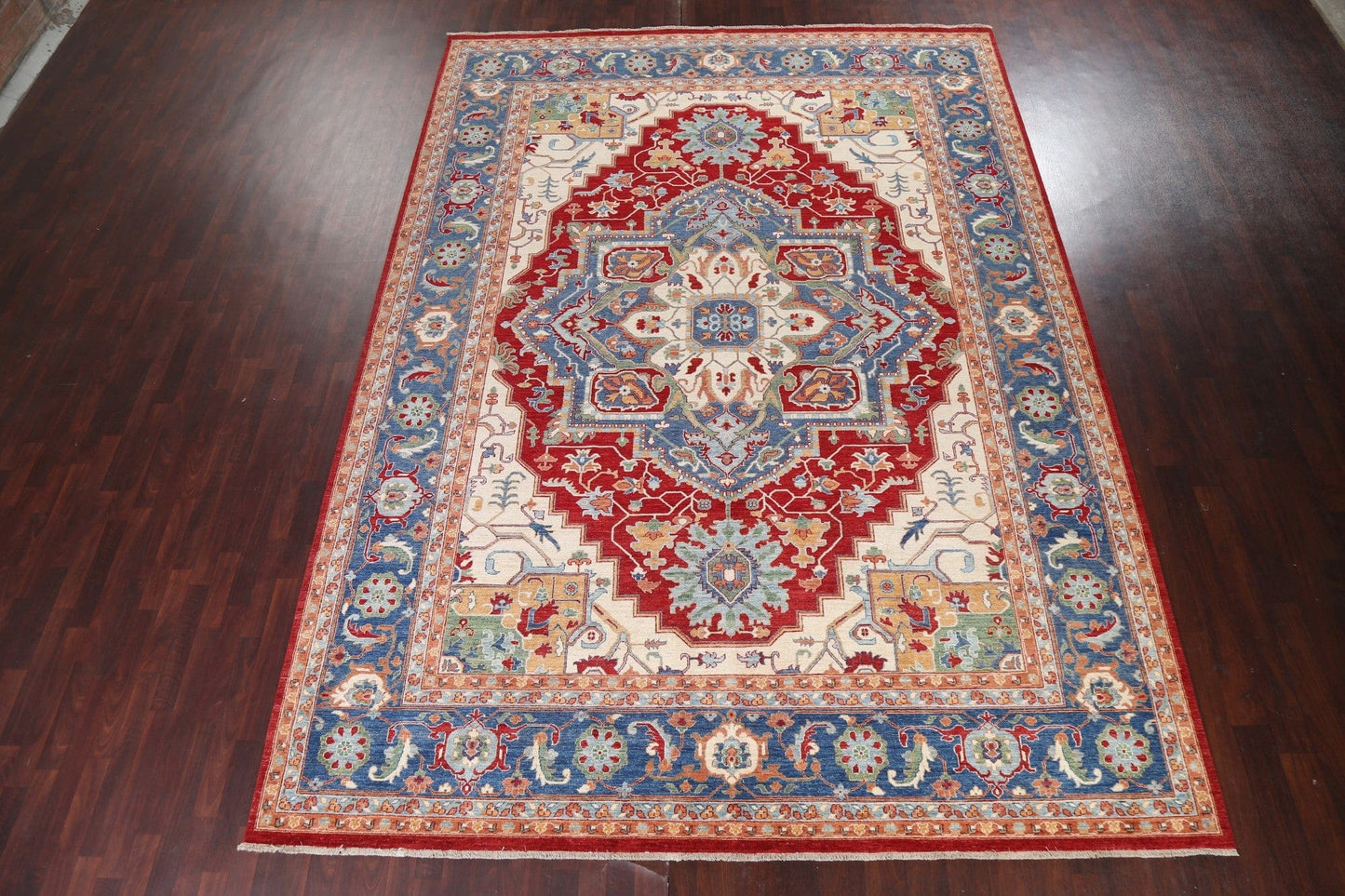 Vegetable Dye Heriz Serapi Oriental Area Rug 10x14