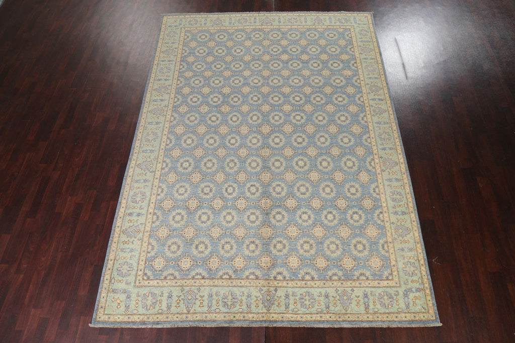 Vegetable Dye Oushak Oriental Wool Rug 9x12