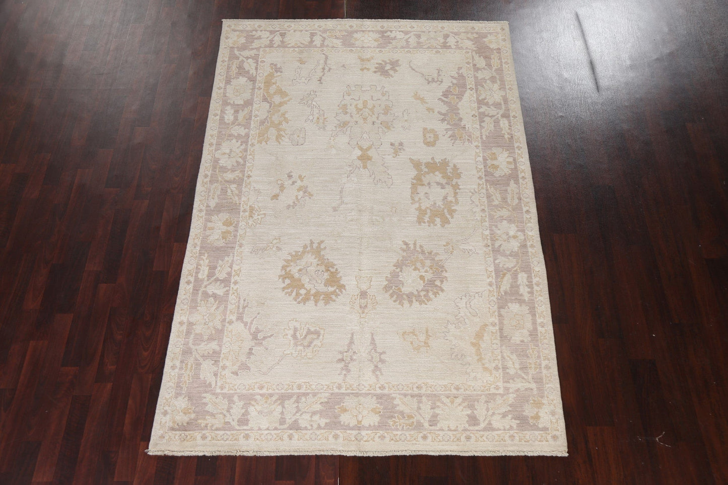 Vegetable Dye Oushak Oriental Area Rug 6x9