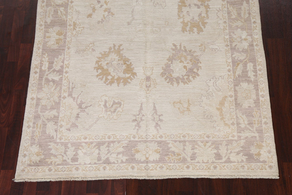 Vegetable Dye Oushak Oriental Area Rug 6x9