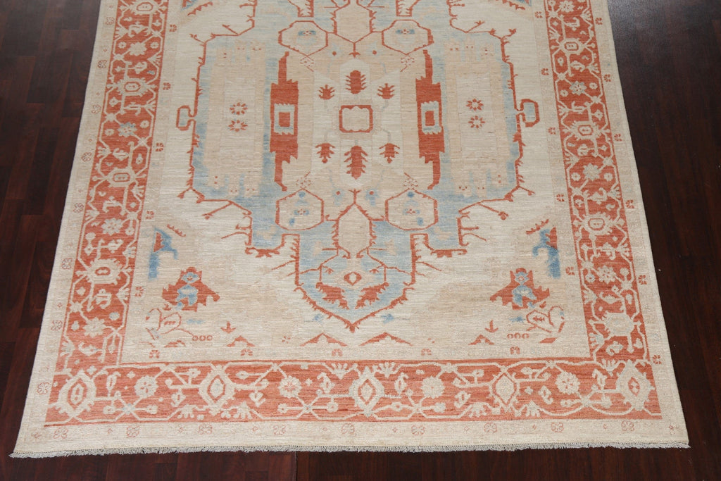 Vegetable Dye Oushak Oriental Area Rug 8x10