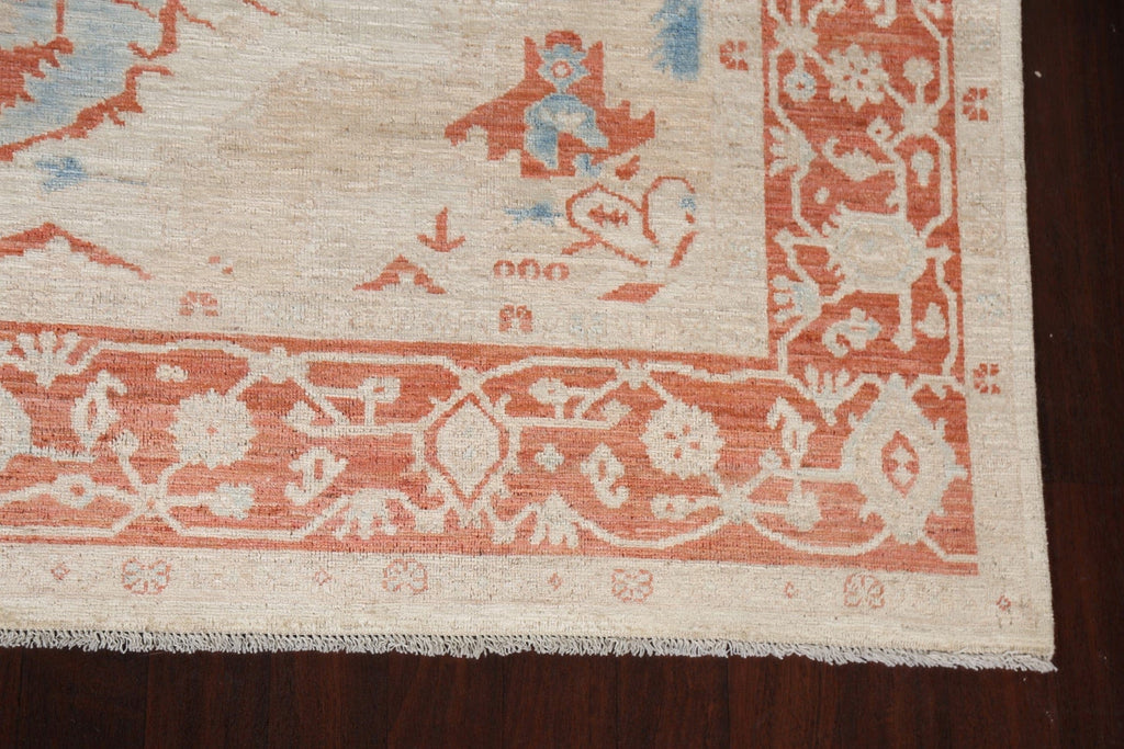 Vegetable Dye Oushak Oriental Area Rug 8x10