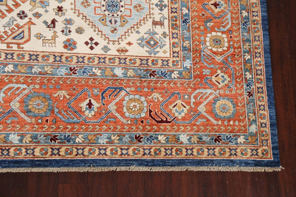 Vegetable Dye Yalameh Handmade Persian Rug 10x14