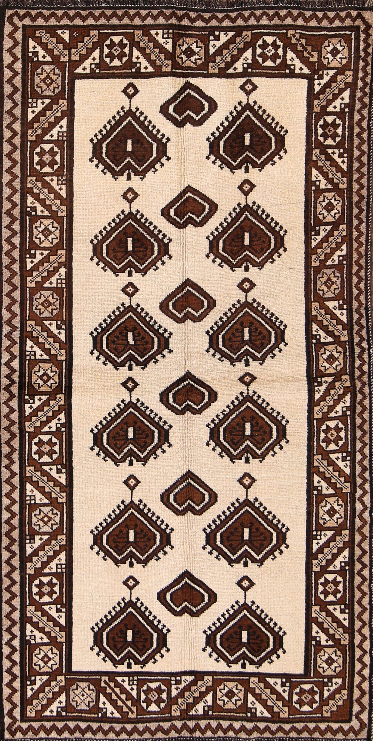 4x7 Gabbeh Shiraz Persian Area Rug