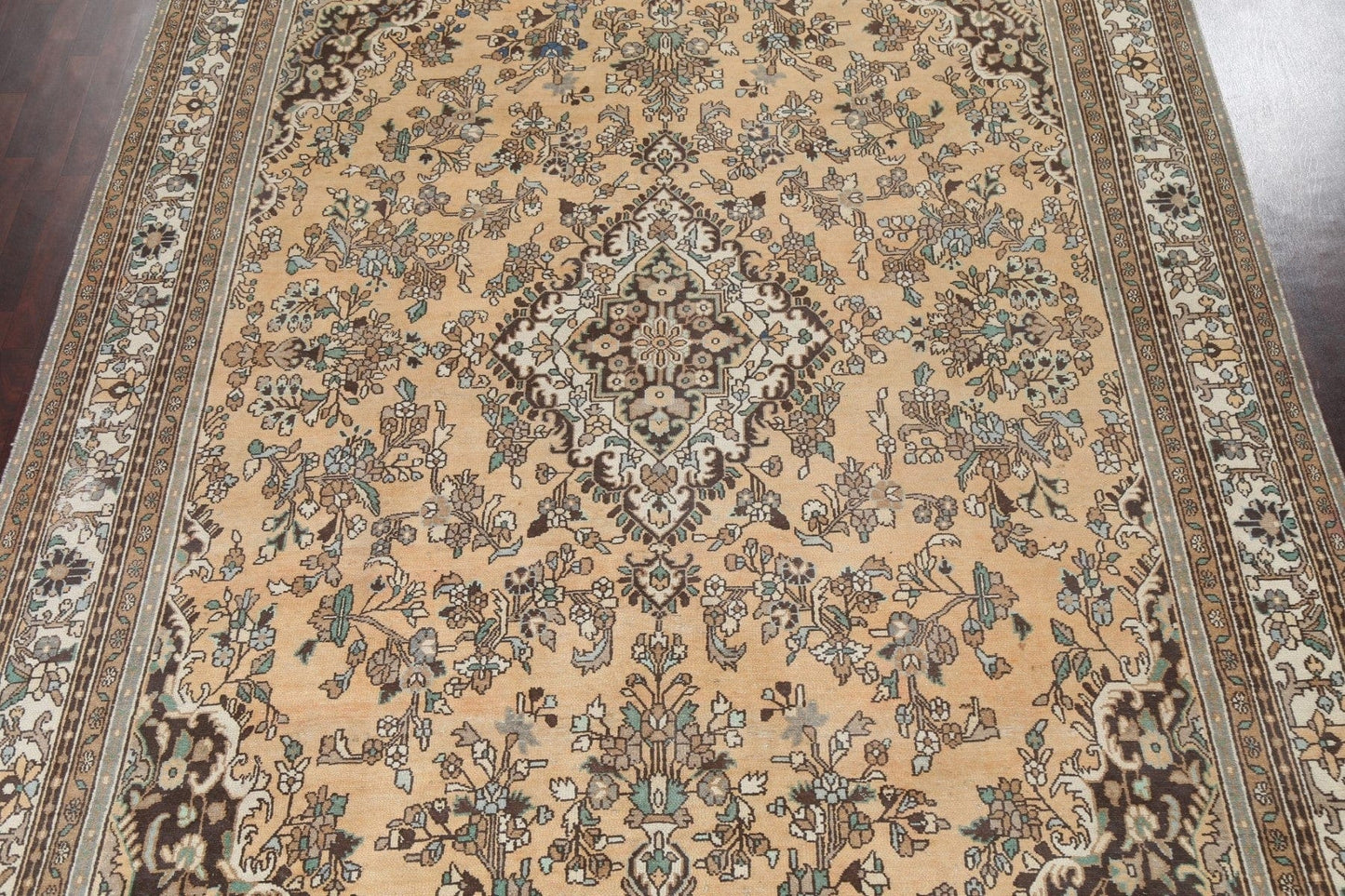 Large Vintage Hamedan Persian Wool Rug 10x14