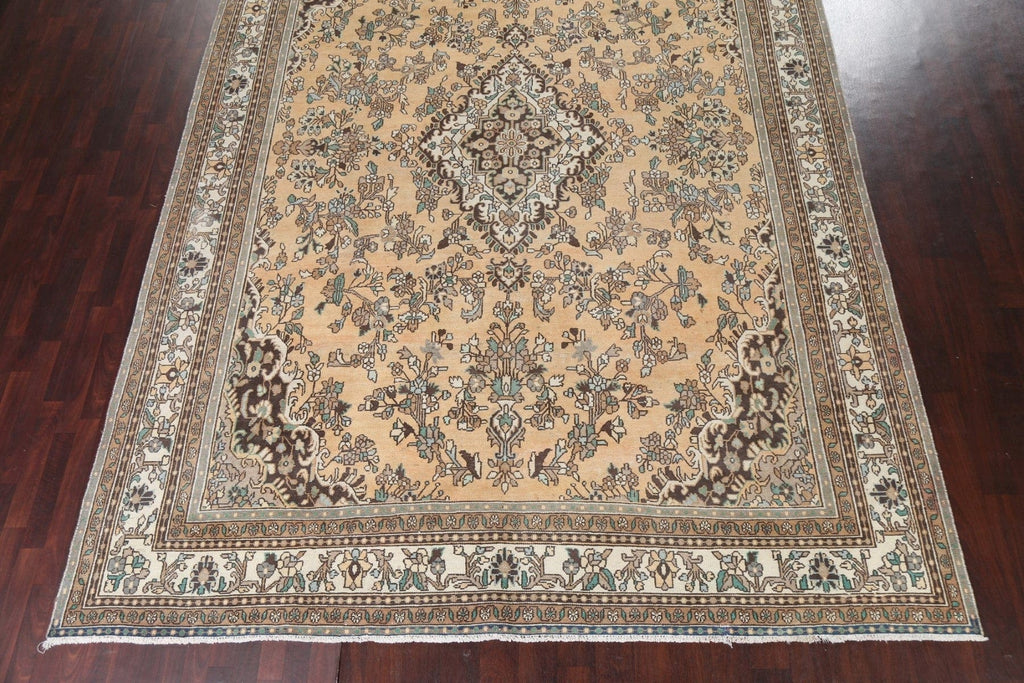 Large Vintage Hamedan Persian Wool Rug 10x14