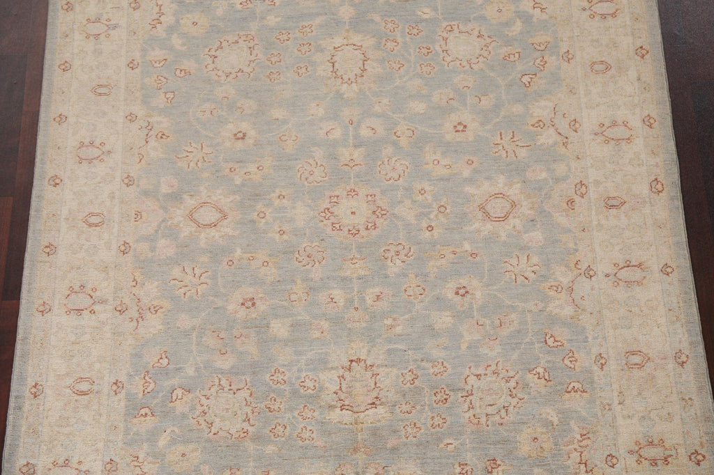 Vegetable Dye Ziegler Wool Oriental Area Rug 5x7