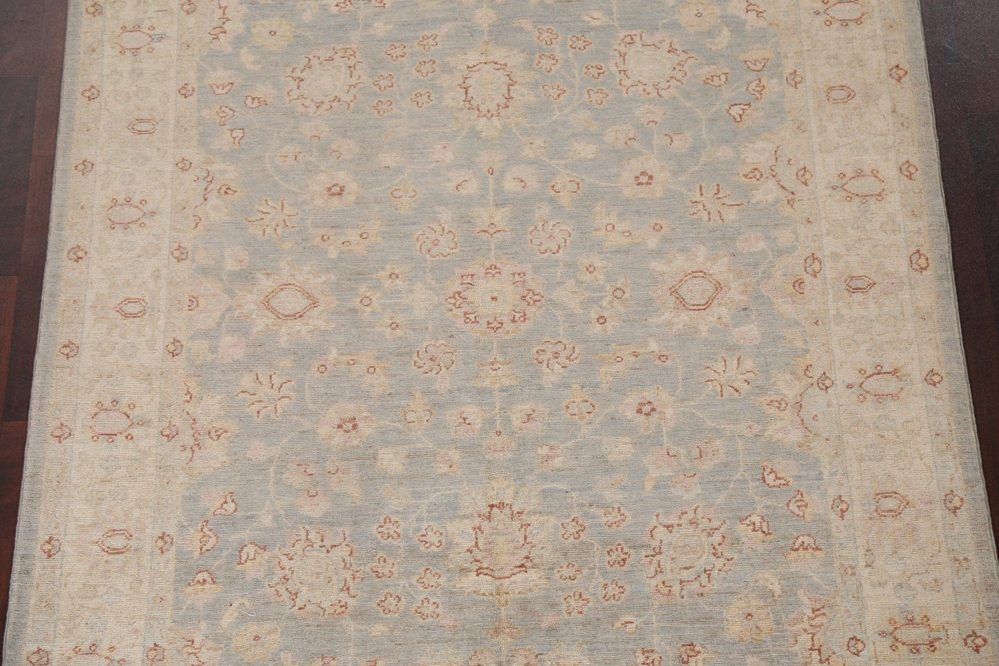 Vegetable Dye Ziegler Wool Oriental Area Rug 5x7