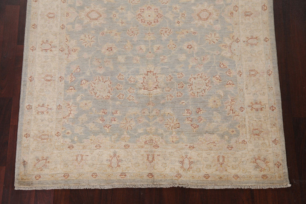 Vegetable Dye Ziegler Wool Oriental Area Rug 5x7