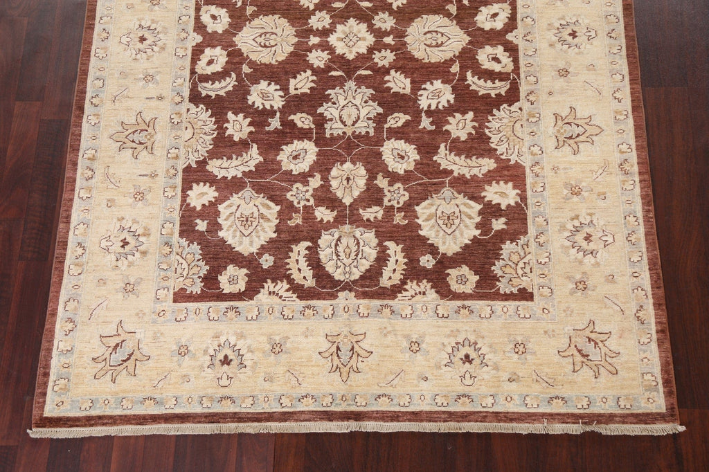 Vegetable Dye Chobi Peshawar Oriental Rug 6x8