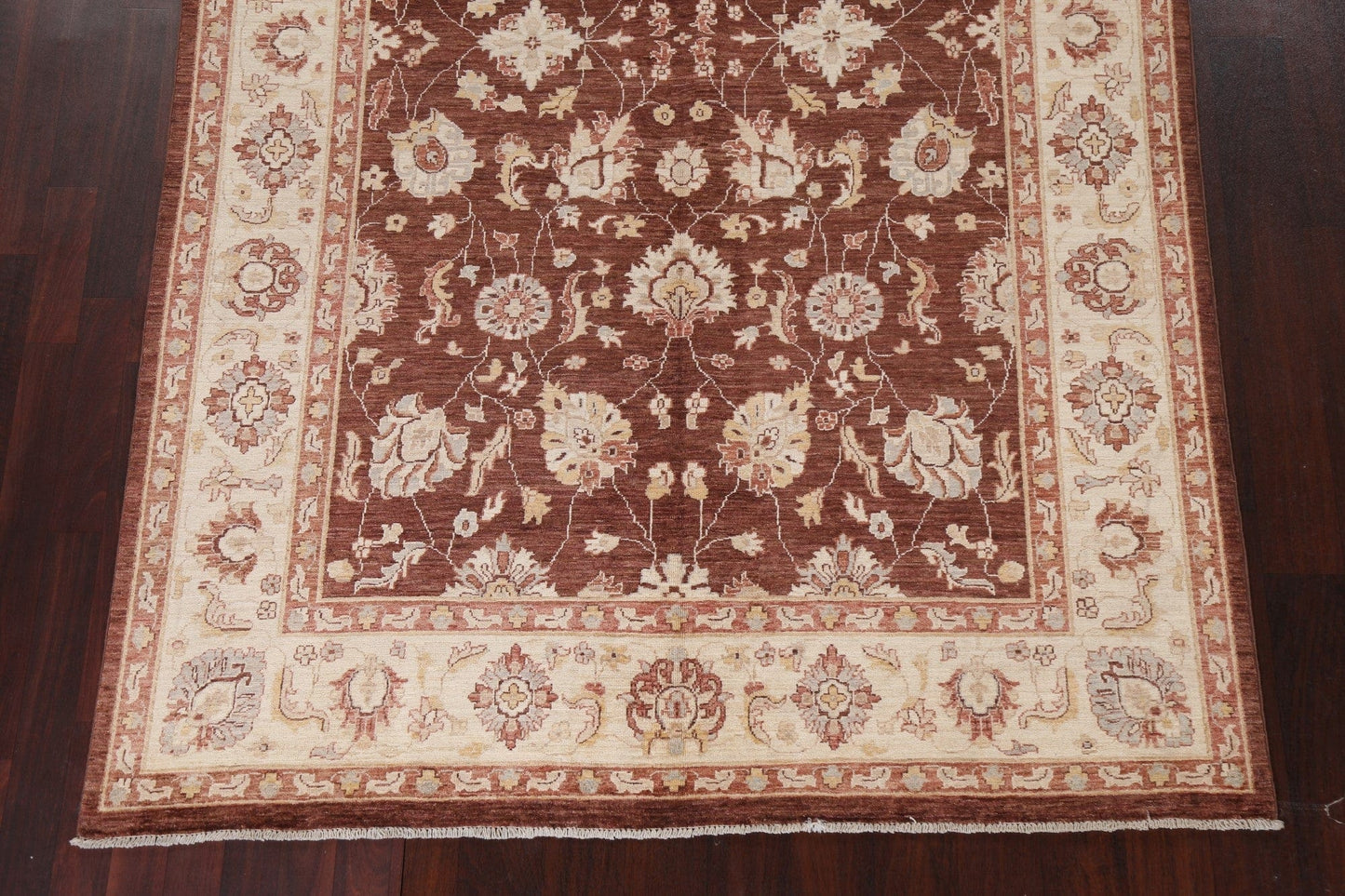 Vegetable Dye Chobi Peshawar Handmade Rug 6x9