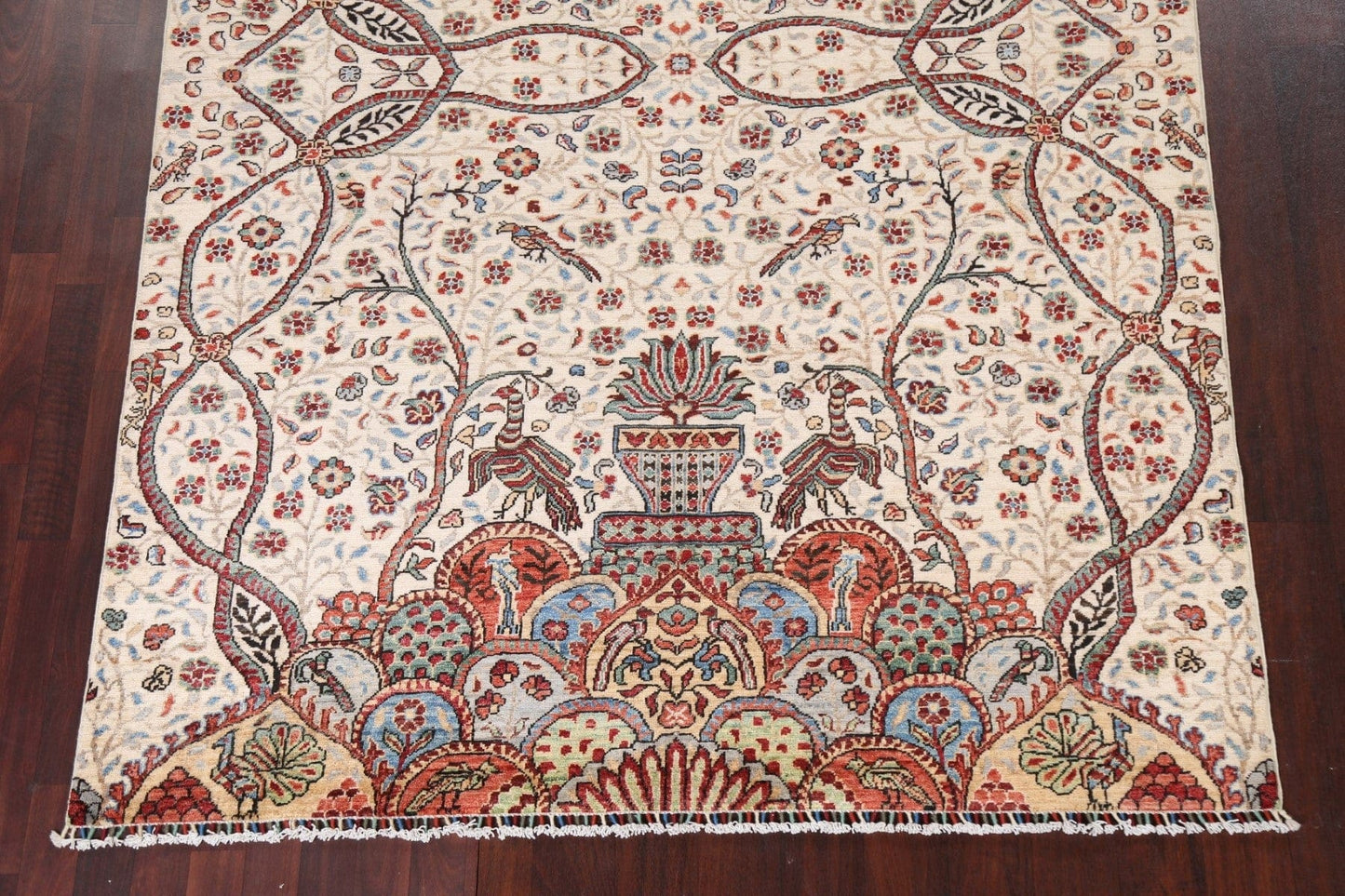 Vegetable Dye Wool Tabriz Persian Area Rug 6x9