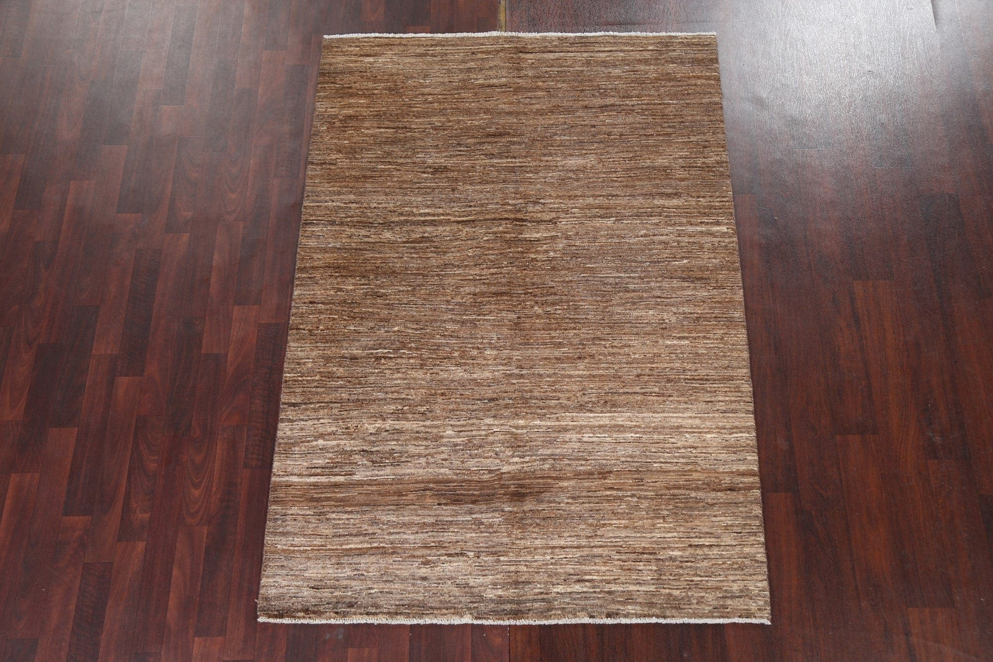 Brown Gabbeh Kashkoli Oriental Area Rug 5x7