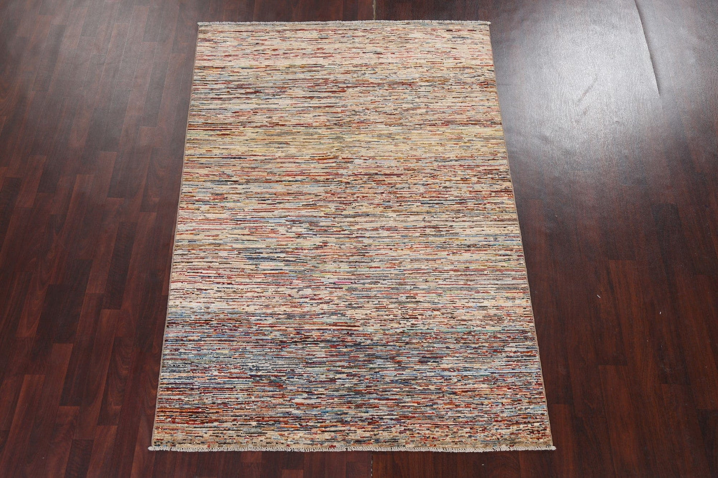 Contemporary Gabbeh Kashkoli Wool Oriental Rug 5x8