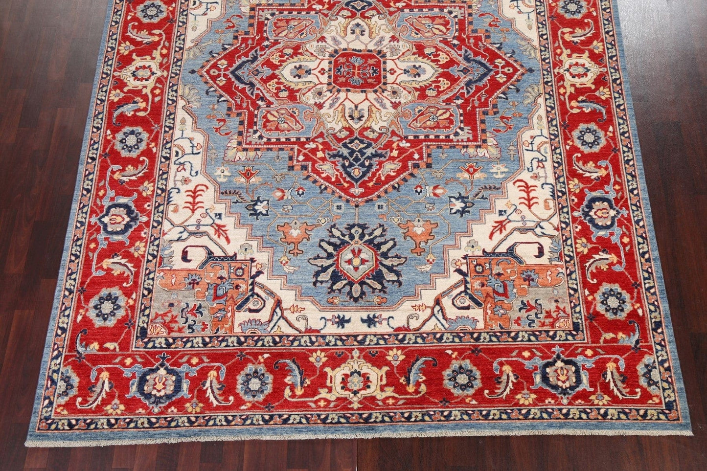 Vegetable Dye Heriz Serapi Oriental Area Rug 8x11